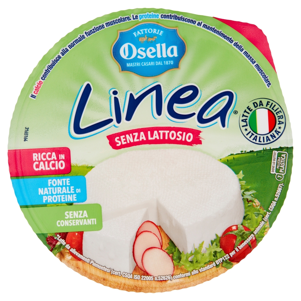 Primosale Osella Senza Lattosio, 125 g